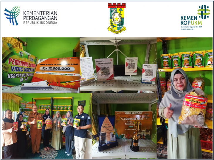 PENINJAUAN DALAM RANGKA PEMBINAAN DISPERDAGKOP DAN UMK KAMPAR